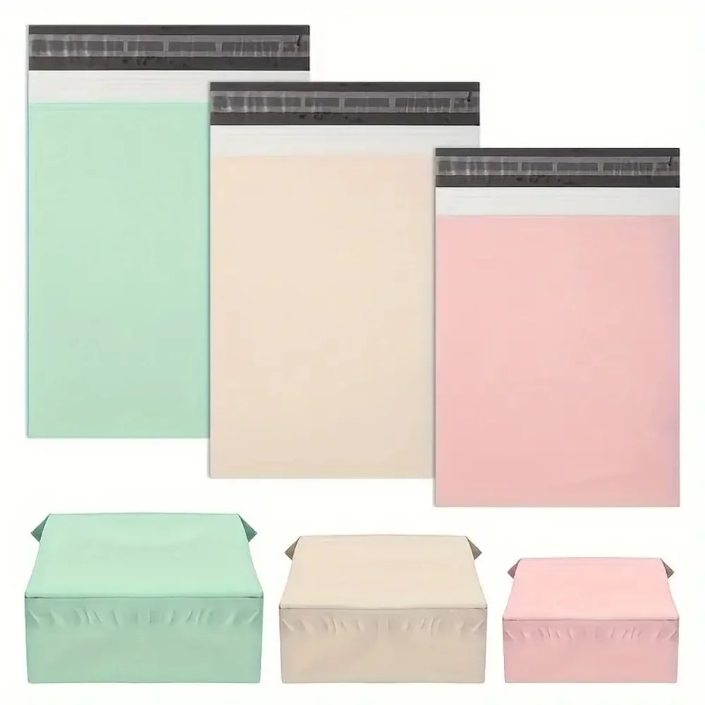 Easter pastel Polymailer Shippers 6pk bundle (3 sizes, 3 colors, 2 each)